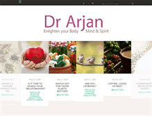 Tablet Screenshot of drarjan.com